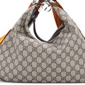 Gucci Attache GG Monogram Handbag